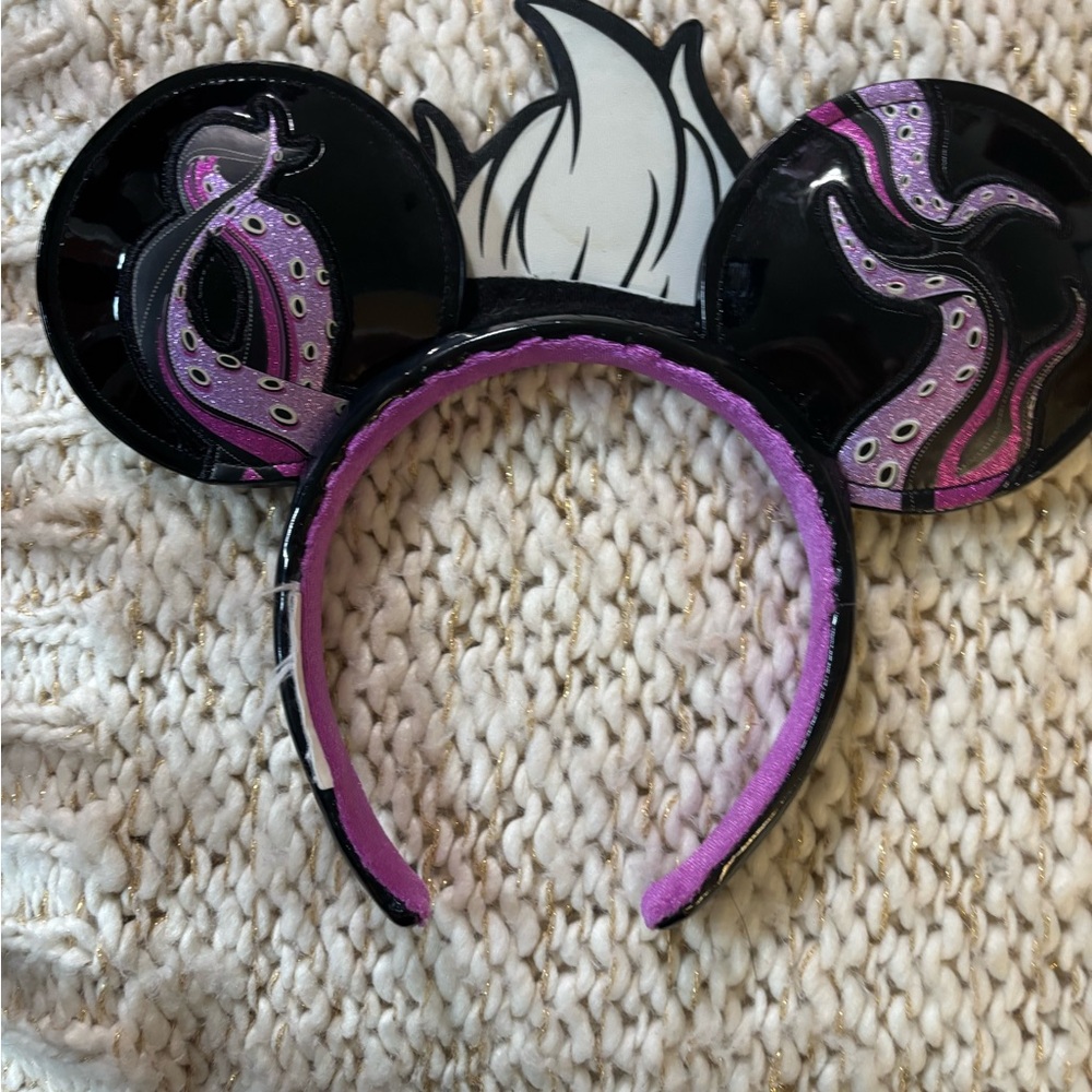 Walt Disney World Villains Ursula Mouse Ears Headband - Picture 7 of 15